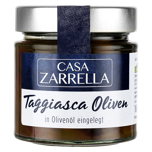 Casa Zarella – Taggiasca Oliven, 160 g