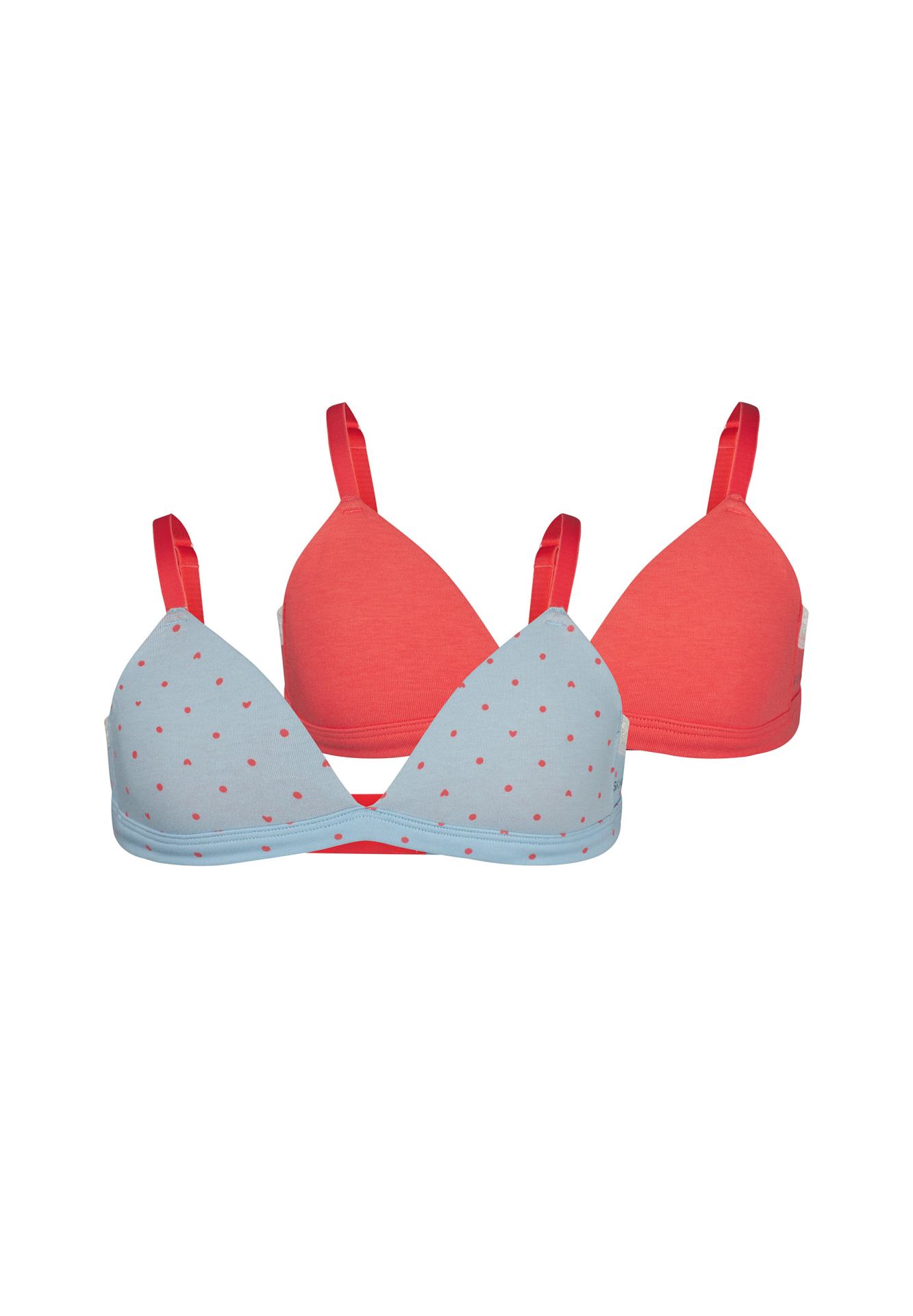 Girls Triangel gepaddet 2er Pack