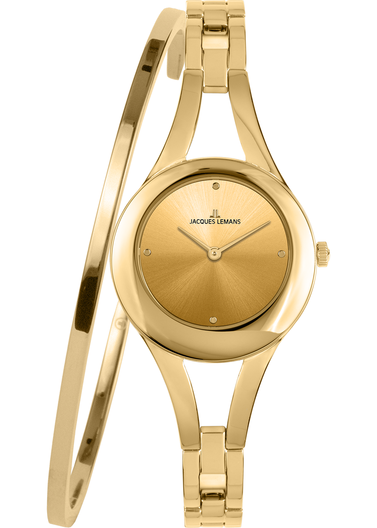 Elegantes Damen Uhr-Set mit Armreifen Ø 32,0 mm