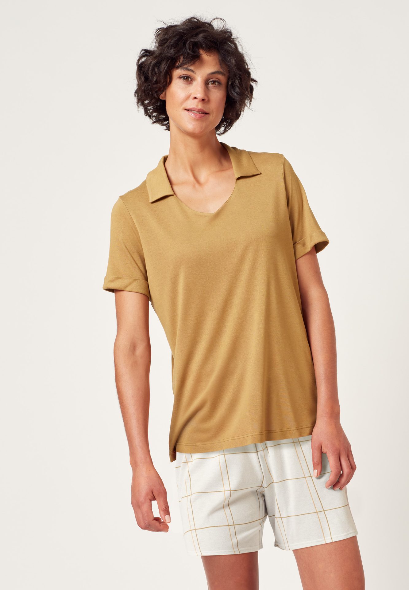 HUBER Damen Shirt kurzarm