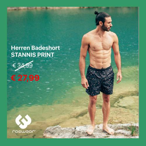 Herren Badeshorts Stannis Print