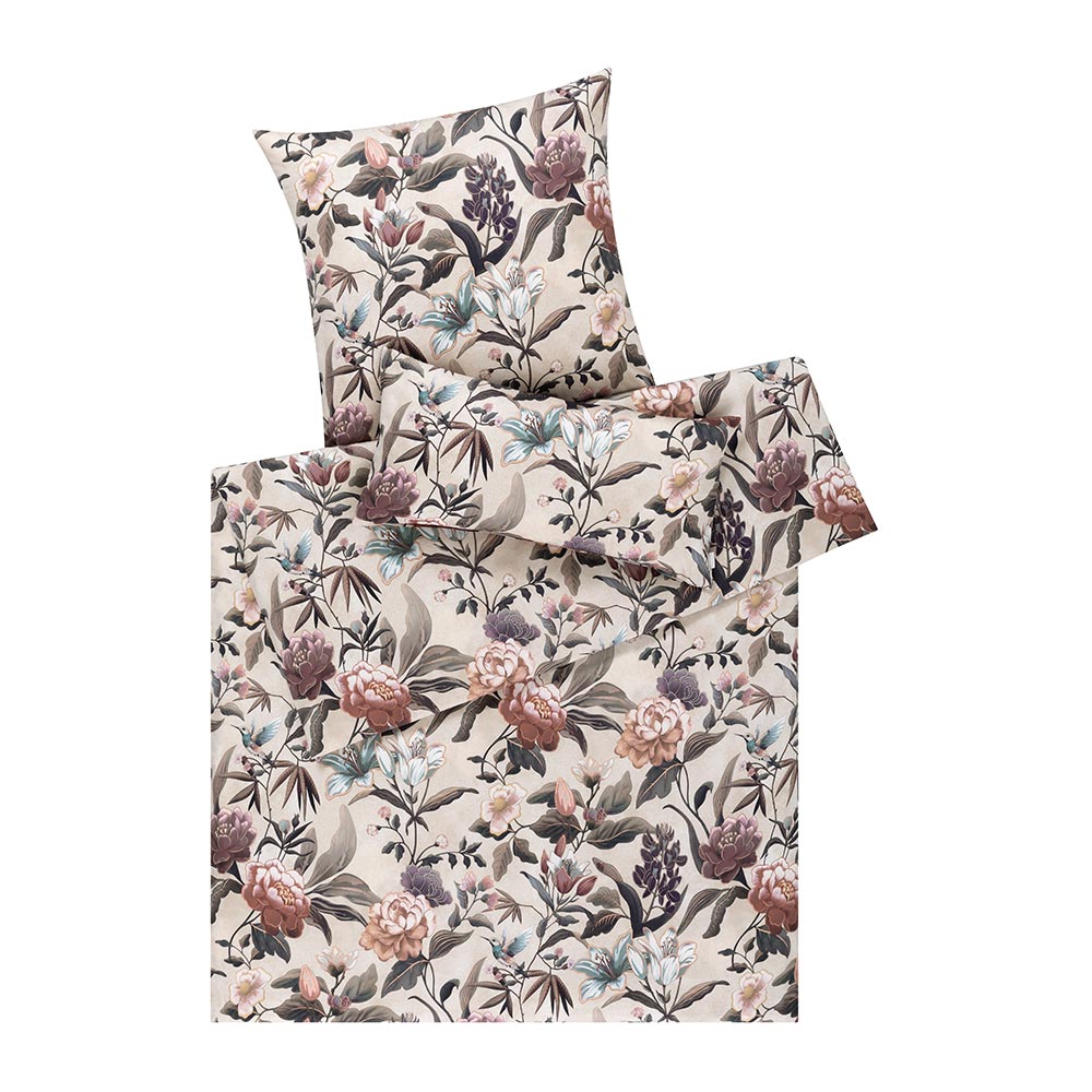 Mako Satin Bettwäsche Pauline