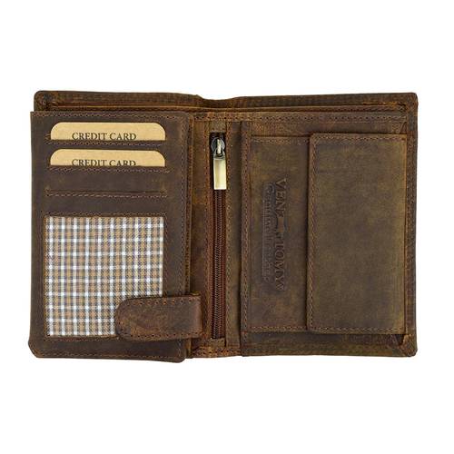 Herren Lederbörsen aus Büffel-Leder