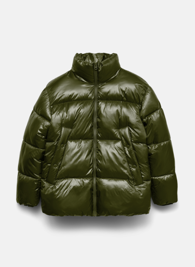 SHINY PUFFER JACKE