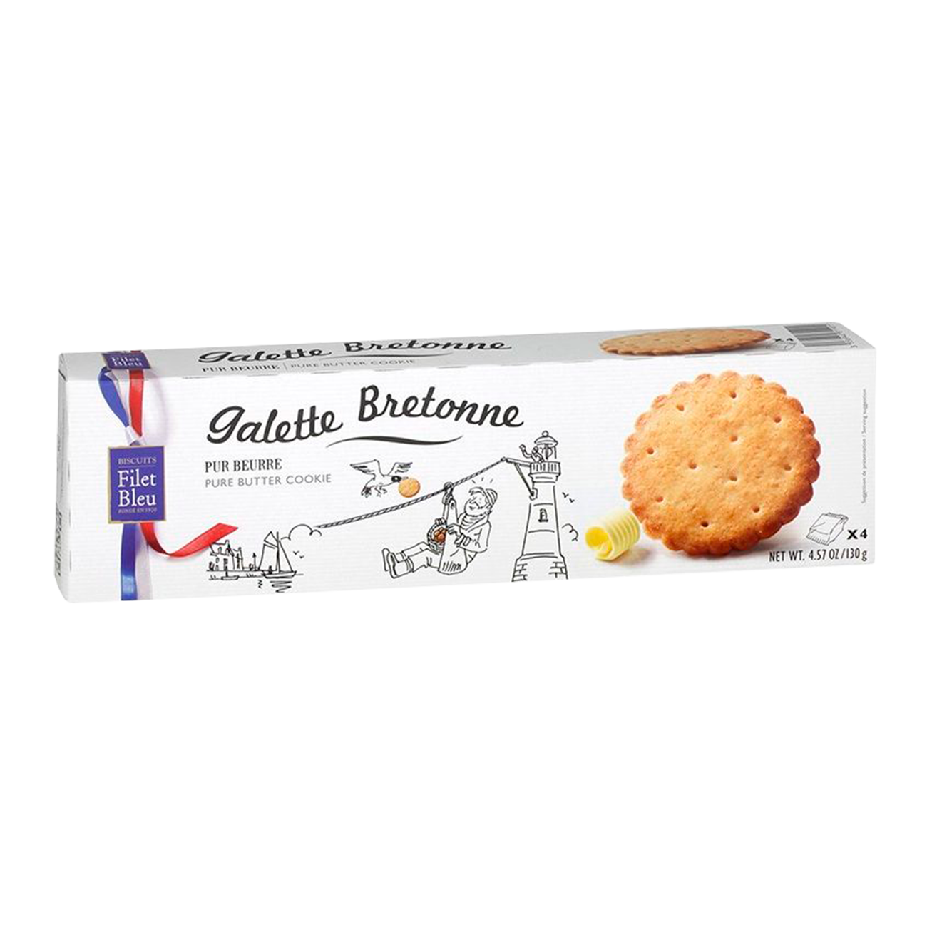BISCUITERIE DU FILET BLEUPure Bretonische Butterkekse