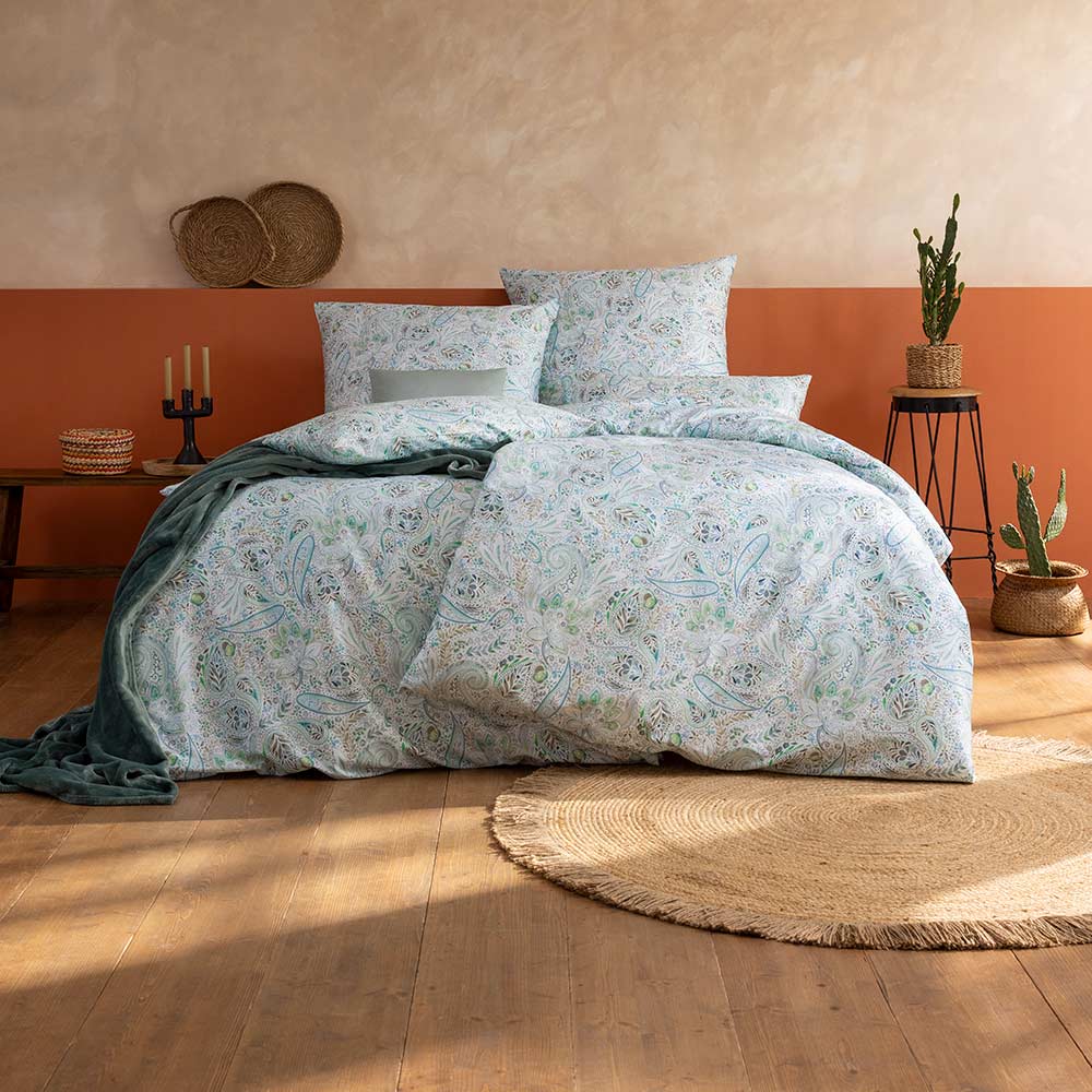 Mako Satin Bettwäsche Nikola