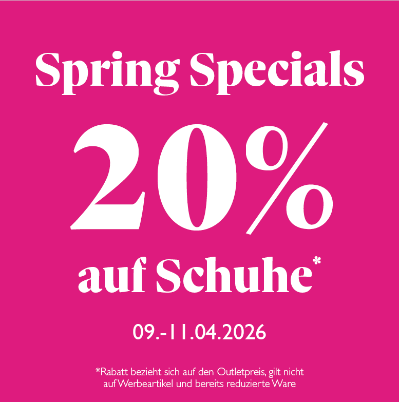 -20% auf Schuhe
