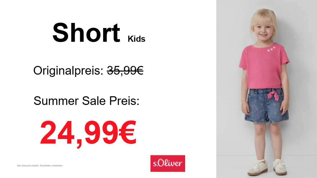 Short -Kids