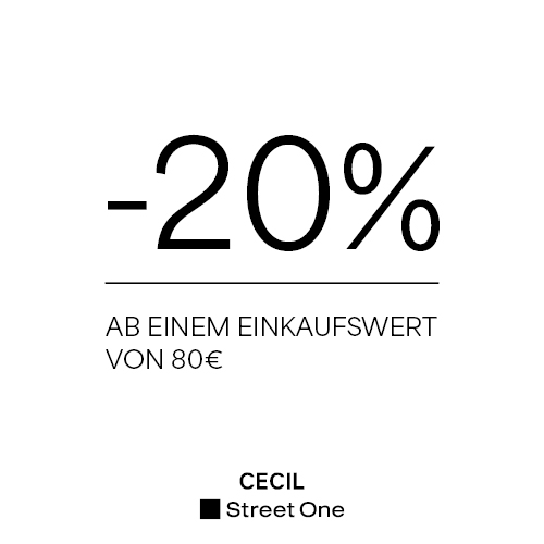 -20% ab einem Einkaufswert von 80€