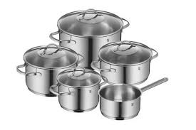 Edelstahl Topf-Set5-tlg.