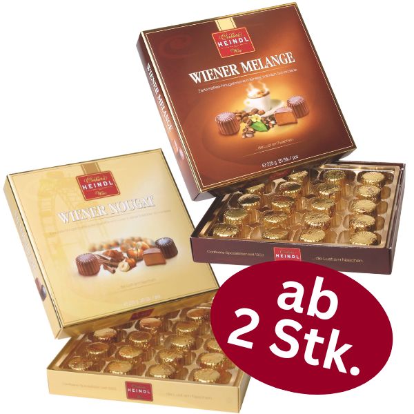 Wiener Nougat 225g | Wiener Melange 225g