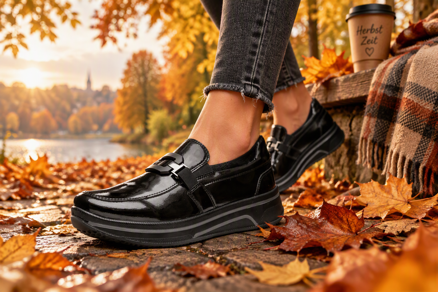 Klassischer und bequemer Damen Slipper